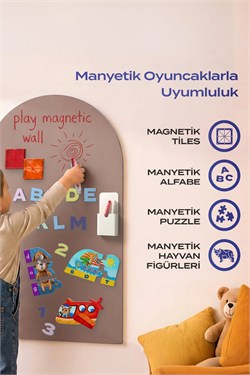 Zigo Toys Manyetik Duvar Panosu, Toprak