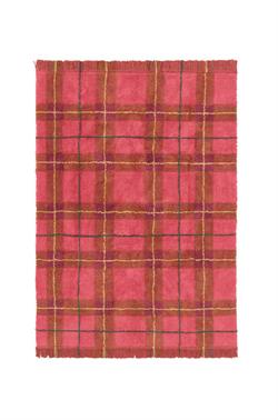 Lorena Canals Çocuk Odası Halısı, Tartan Vintage Red, S