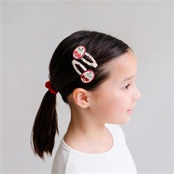 Mimi & Lula Scallop Framed Cherries 2li Toka