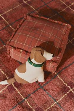 Lorena Canals Çocuk Odası Halısı, Tartan Vintage Red, M