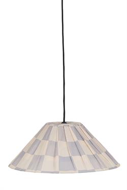 Nobodioz Ava Aydınlatma Şapkası, 50cm çap, Blue Ink Checks