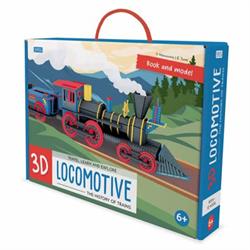 3D Lokomotif - Kitap ve 3D Model