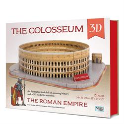 3D Model ve Kitap - Roma İmparatorluğu - Kolezyum