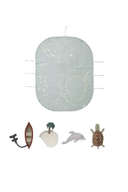 Green toy set, The Island