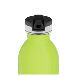 24Bottles Kids Bottle Paslanmaz Çelik Çocuk Su Matarası 250 ml, Reactive Sarı/Yeşil