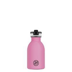 24Bottles Kids Bottle Paslanmaz Çelik Çocuk Su Matarası 250 ml, Reactive Pembe/Mavi