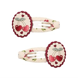 Mimi & Lula Scallop Framed Cherries 2li Toka