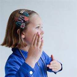 Mimi & Lula Robot Clip 4lü Toka