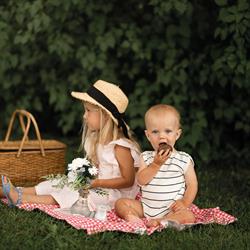 Lacivert Çizgili Triko Barbatöz