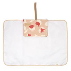 Hyde Park Su Geçirmez Alt Değiştirme Matı, Red Tulip