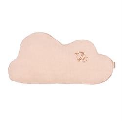 Nobodinoz İşlemeli Fransız Keten Yastık, Cloud Powder Pink