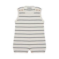 Lacivert Çizgili Triko Barbatöz