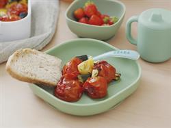 Vakumlu Silikon Tabak, Sage Green