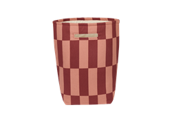 Nobodinoz Vibes Büyük Sepet, Maroon Tiles