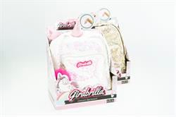 Payetli Sırt Çantası Unicorn, Açık Pembe