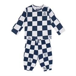 Lacivert No Bad Days Uzun Kollu Tshirt Pantolon Se