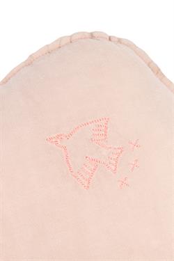 Nobodinoz İşlemeli Fransız Keten Yastık, Cloud Mauve Pink