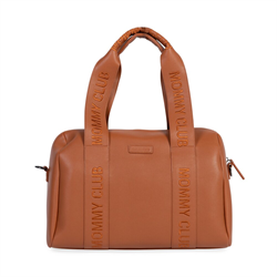 Mommy  Club Bag, Vegan Deri Kahve