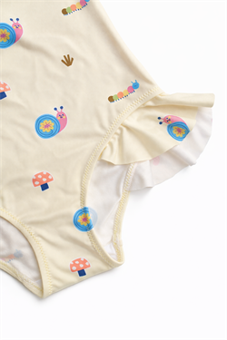 Lille Trove, Sunny Snail Garden UV Korumalı Mayo 1-2 Yaş