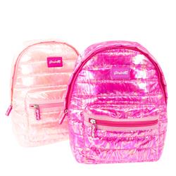 Puffer Casual Sırt Çantası, Açık Pembe