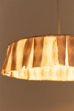 Vibes Aydınlatma Şapkası, 50cm çap, Mustard Lilac Harlequin