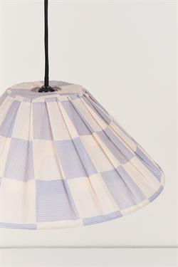 Nobodioz Ava Aydınlatma Şapkası, 50cm çap, Blue Ink Checks