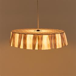 Vibes Aydınlatma Şapkası, 50cm çap, Mustard Lilac Harlequin