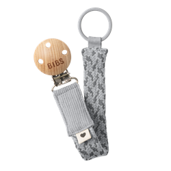 Bibs Paci Braid - Emzik Askısı / Cloud-Iron