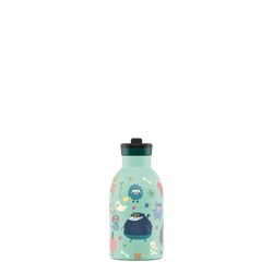 24Bottles Kids Bottle Pipetli Paslanmaz Çelik Termos 330 ml, Spooky Friends
