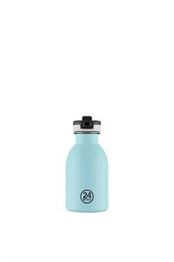 24Bottles Kids Bottle Paslanmaz Çelik Çocuk Su Matarası 250 ml, Cloud Blue