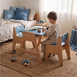 Cotable Masa Takımı, Mavi