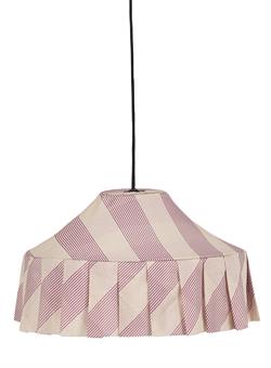 Nobodioz Nicole Aydınlatma Şapkası, 50cm çap, Lilac Diagonal Stripe