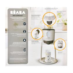 Bib Expresso Su ve Biberon Isıtıcı, White/grey