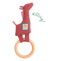 Ahşap Çıngırak - Zürafa