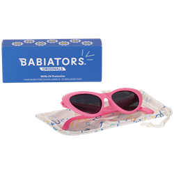 Babiators Original Amber Lensli Cat-Eye Güneş Gözlüğü Think Pink 0-2 Yaş