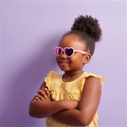 Babiators Polarize Heart Güneş Gözlüğü Frosted Pink 0-2 Yaş