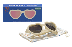 Babiators Polarize Heart Güneş Gözlüğü Sweet Cream 3-5 Yaş