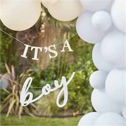 Baby Shower Asılan Süs - Its A Boy