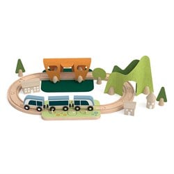 Classic World Ahşap Küçük Tren Seti