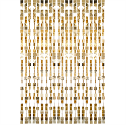 Ginger Ray - Backdrop - Sequin Wall - Gold/Champagne - Arka Fon - Payetli Duvar - Altın/Şampanya