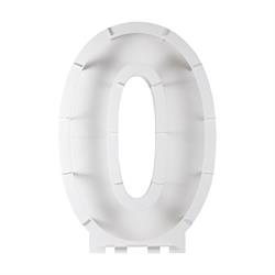 Ginger Ray - Balon Standı - 0 Rakamı