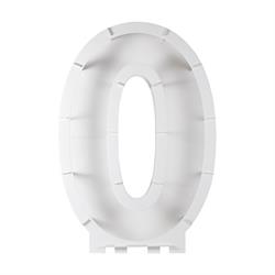 Ginger Ray - Balon Standı - 0 Rakamı