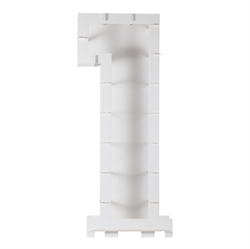 Ginger Ray - Balon Standı - 1 Rakamı