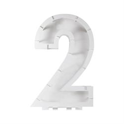 Ginger Ray - Balon Standı - 2 Rakamı