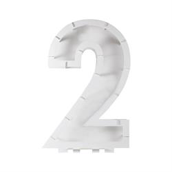 Ginger Ray - Balon Standı - 2 Rakamı