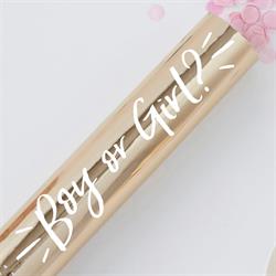 Ginger Ray - Cinsiyet Konfeti - Pembe