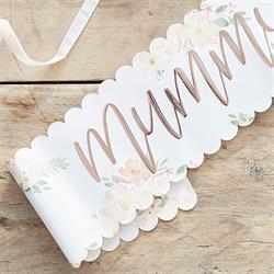 Ginger Ray - Mummy To Be - Çiçekli Kuşak