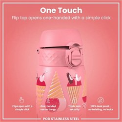 ION8 - Çocuk Su Termosu - Dondurma - 320 Ml - Sızdırmaz