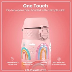 ION8 - Çocuk Su Termosu - Gökkuşağı - 320 Ml - Sızdırmaz