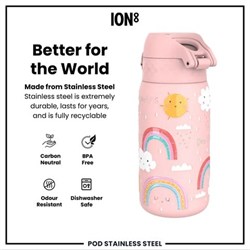 ION8 - Çocuk Su Termosu - Gökkuşağı - 320 Ml - Sızdırmaz